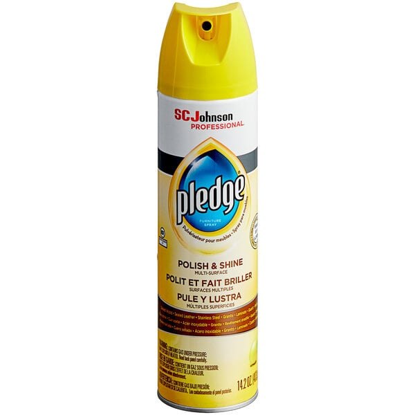 Pledge Furniture Polish - Lemon, 14.2 oz