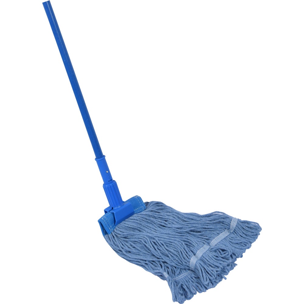 Premier Cotton Wet Mop Kit — Large Looped End, 60 Inch Fiberglass Handle