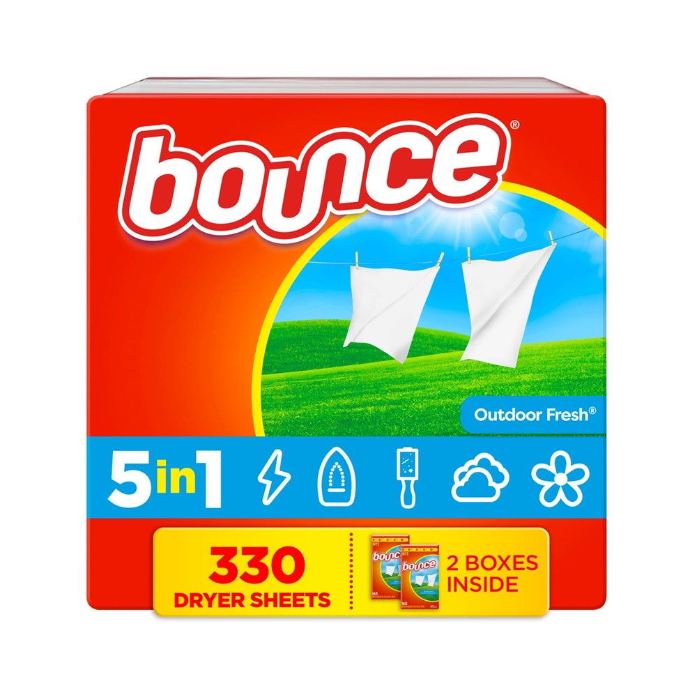 Bounce Dryer Sheets - Outdoor Fresh, 330 Count