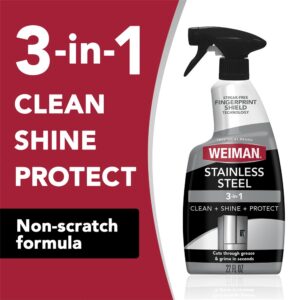 Weiman Stainless Steel Cleaner & Polish - 22 oz Trigger Spray